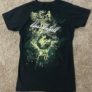 Original BlessTheFall Tee Shirt Size Small XS